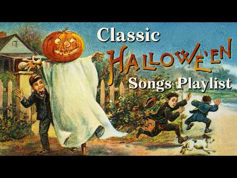 Classic Halloween Songs Playlist 🎃 1 Hour of Old Halloween Music Playlist 👻 Fun Halloween Songs