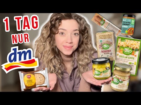 1 Tag nur DM FOOD essen.. (warum gibts da so viel gutes?)