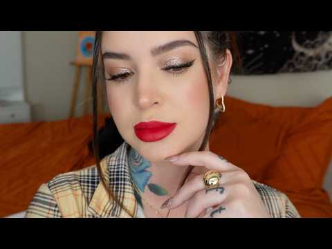 the feminine urge to wear a red lip 🌹Makeup tutorial