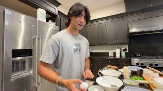 cooking for my hangry girlfriend