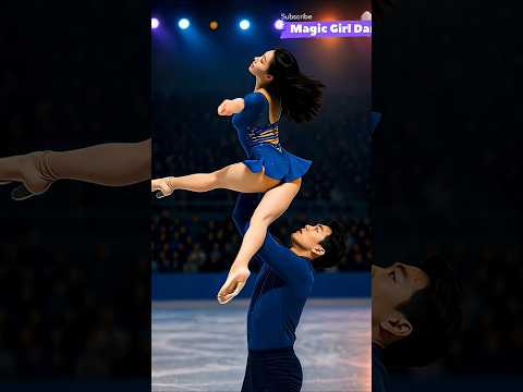 Fearless Grace: Aerial Elegance on Ice #icedance #iceskating #sports #figureskating #dance #viral