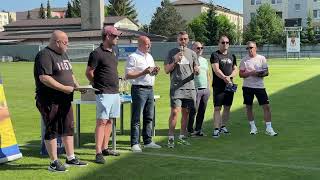 Šafranko Cup 2026 - Záverečný ceremoniál - pohľad z trávnika