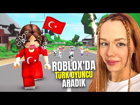 ROBLOX'DA TÜRK OYUNCU ARADIK *girmeyi başardık* !?  | Roblox Brokhaven | Gamze Karta