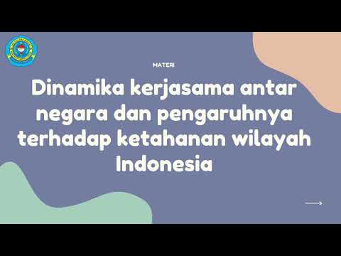 Ujian Praktek Geografi; Dinamika kerjasama antar n