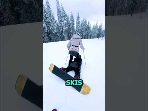 Amazing DIY Snow Sled 🤩🎿