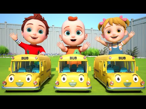 Bebê Carro | As Rodas do Ônibus | Música Infantil & Canção para Crianças | GoBooBoo em Português
