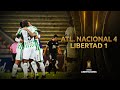 Atl?tico Nacional vs. Libertad [4-1]  RESUMEN  Fase 3  VUELTA  CONMEBOL Libertadores