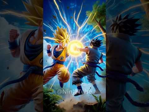 🔥NARUTO e GOKU vs Sasuke – Goku se Vinga por Naruto ⚡ (Luta Épica!) #shorts