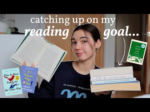 reading as many books as I can before the year is over | reading vlog