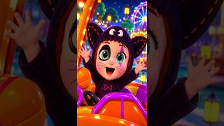 Halloween PUMPKIN BUS Goes CRAZY! 🎃🚌 #HalloweenForKids #PumpkinBus