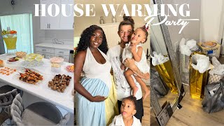HOUSEWARMING PARTY  || NEW HOMEOWNERS + FOOD & GIFTS 