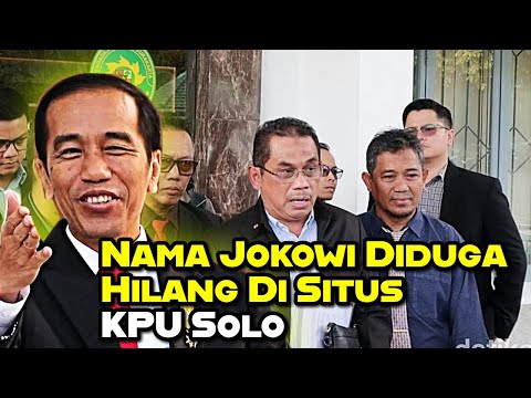 Kata Muhammad Taufiq, Nama Jokowi Diduga Hilang Di Situs KPU Solo