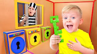 اولیور کے ساتھ دیو ہیکل باکس قلعے کی بھول بھلیاں کا چیلنج