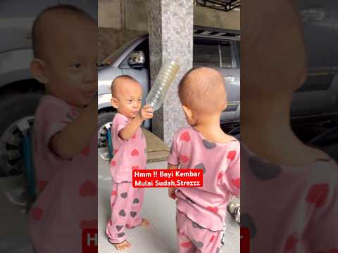 Bayi Kembar Mulai Usil #melahirkan #babytwins #bayikembar #sorotanpublik #shorts #bayilucu