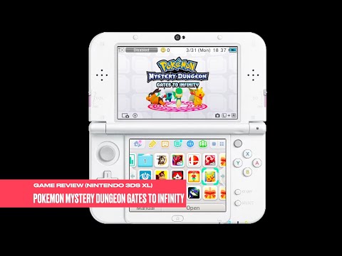 Pokemon Mystery Dungeon Gates to Infinity (Nintendo 3DS XL) Game Review - Gameplay & Walkthrough