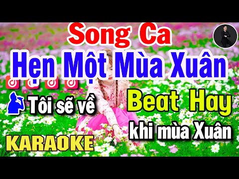 Hẹn Một Mùa Xuân Karaoke Nhạc Sống Song Ca Beat Hay 2026 | Huỳnh Lê
