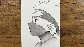 How to Draw Kid Kakashi (Step-by-Step) | Naruto Drawing Tutorial for Beginners