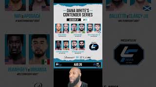 Contender Series 2026: Week 3 Locks & Flops #mma #UFC #danawhite #ufcnews #dwcs
