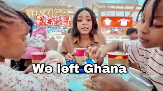 We Finally LEFT  GHANA || Travelling back to Italy vlog 2025