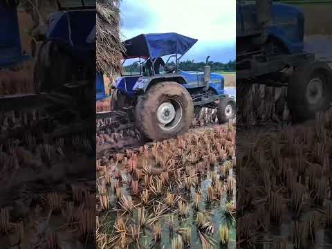 Powerful tractor but 🤣🤣🤣 #farming #farmingtractor #jcb #farmerstruggle #reelfyp #viralvideo