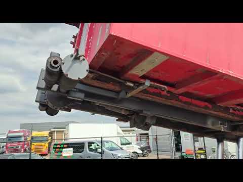 Renders 12.27NA 3-Assen BPW - SteilLader - Kabelsysteem 30T - Kipper - AluContainer 33m³ - Draadloze Afstandsbediening | Trailers | Kabelsysteem