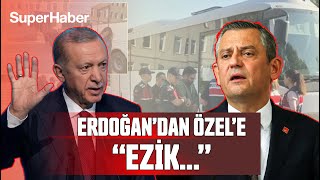Erdoğan Özel'e Yüklendi: Kendi Ülkesini Şikayet Eden Ezik Siyasetçiler-SüperHaber