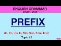 Understanding Prefixes in English Grammar
