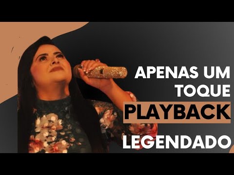 Renilda Maria | Apenas um Toque (Playback Legendado)