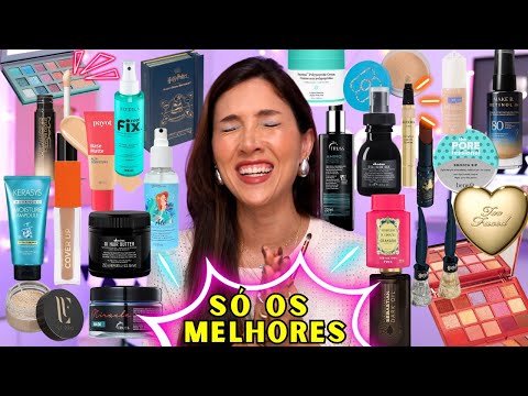 MELHORES de 2024! MAKE, CABELO, SKINCARE e ALEATÓRIOS que VALEM seu DINHEIRO!