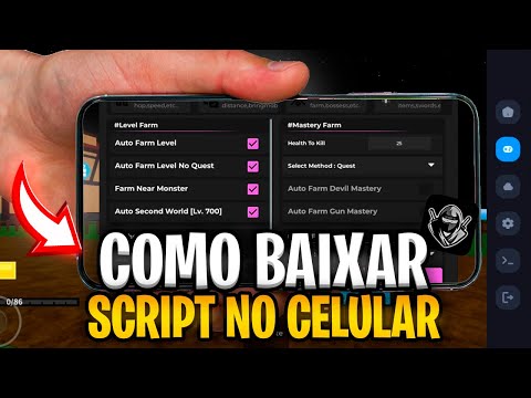 COMO BAIXAR SCRIPT NO BLOX FRUITS NO CELULAR/MOBILE e PC (PASSO A PASSO) ATUALIZADO 2024 E SEM KEY