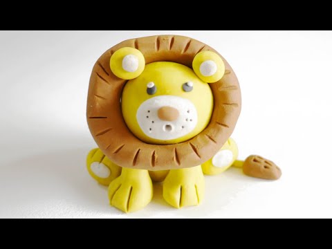 Cómo hacer un león de plastilina fácil paso a paso explicado