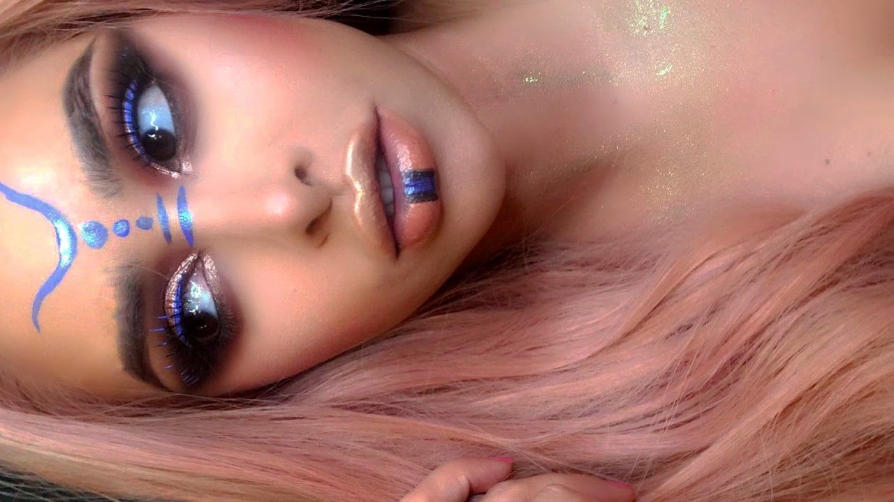 Coachella Festival Makeup & Outfit MISSSPERU