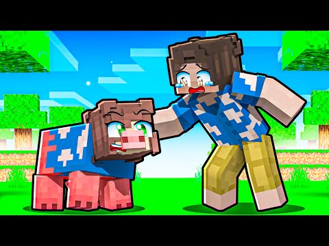 SEVGİLİM CATALİNA NASIL DOMUZA DÖNÜŞTÜ? 🐷 - Minecraft