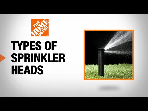 Types of Sprinkler Heads