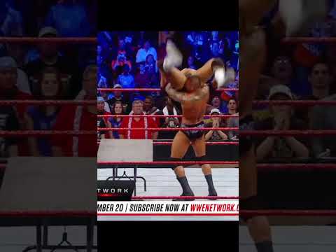 The Miz vs. Randy Orton- WWE Championship Tables Match:WWE TLC 2010