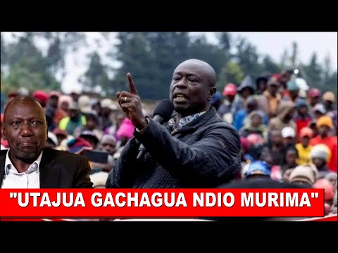 "UTAJUA GACHAGUA NDIO MURIMA!" Gachagua and his troop send another warning to Ruto amid impeachment