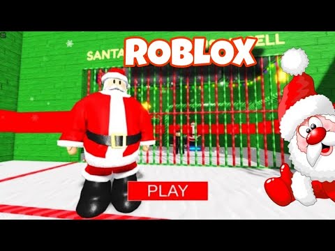 SANTA CLAUS BARRY'S PRISON RUN! (Obby)#roblox #scarryobby