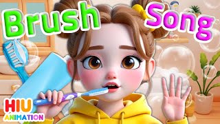 Brush Your Teeth Tooth Brushing Song for Kids by HIU Animation