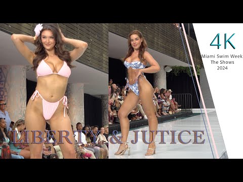 LIBERTY & JUSTICE Miami Swim Week The Shows Resort 2025 4K