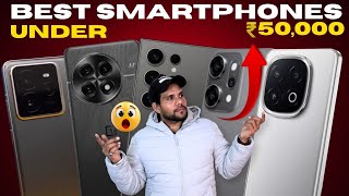 Top 6 Best Smartphones Under 50000 in 2025 🔥 Hindi Review