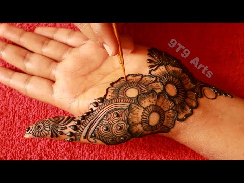 Eid 2020 Special Stylish and Simple Floral Arabic Mehndi Designs||Easy Mehndi Designs for Hand