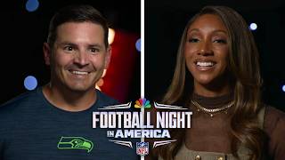 Seahawks head coach Mike MacDonald's journey fueled by faith | FNIA | NFL on NBC (FULL INTERVIEW)