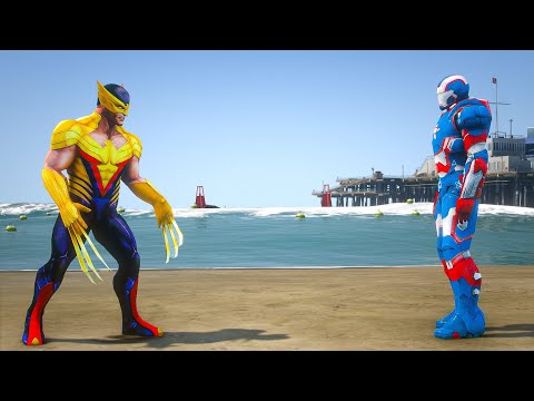 GTA 5 :- SUPERHEROES GAME ANIMATION COMPILATION Ep.182