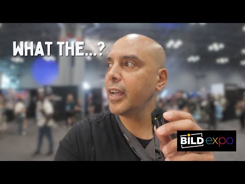 I saw things at the BILD expo B&H camera show.
