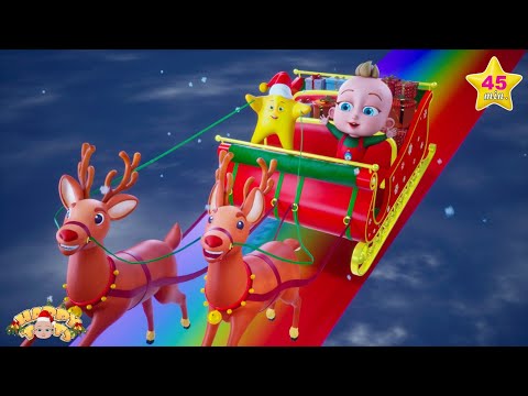 🎅 Jingle Bells Jingle Bells | Christmas Carol 🎄| Christmas Song for Kids | Happy Tots