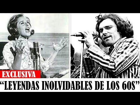 30 MEJORES Cantantes Famosos de la década de los 60