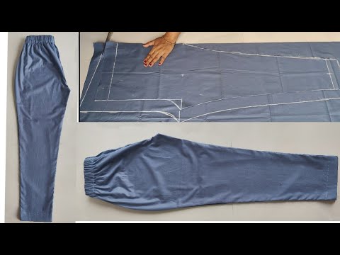 Bell Bottom Trouser Cutting And Stitching || Bell Bottom Pant Making By  Alisha Designing - YouTube