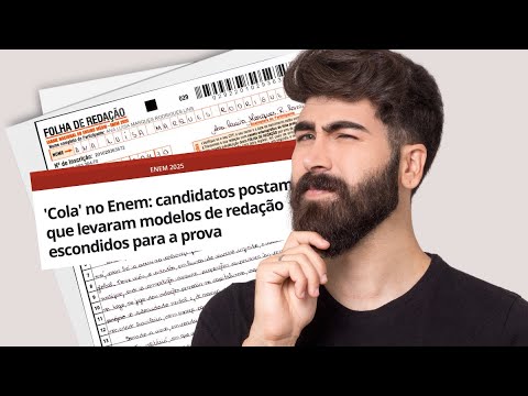 A REDAÇÃO DO ENEM 2025 NÃO SERÁ A MESMA!!