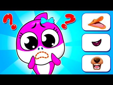 Where is my mouth? | Nursery RHYMES