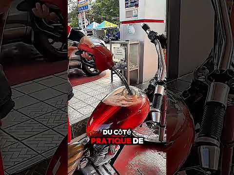 Le Réservoir Transparent de cette Moto est Juste Superbe! Une Innovation Étonnante #moto #style